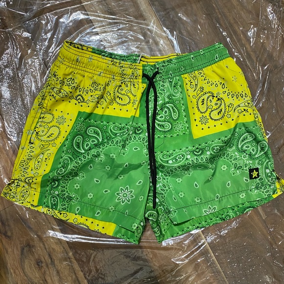 4Giveness | Swim | 4giveness Bandanna Swimtrunks | Poshmark